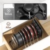 ORDORA Pots and Pans Organizer under Cabinet with Pan Holder: