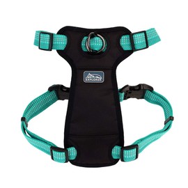 Coastal - K-9 Explorer - Brights Reflective Front-Connect Harness, Lake, 5/8" x 12"-18"