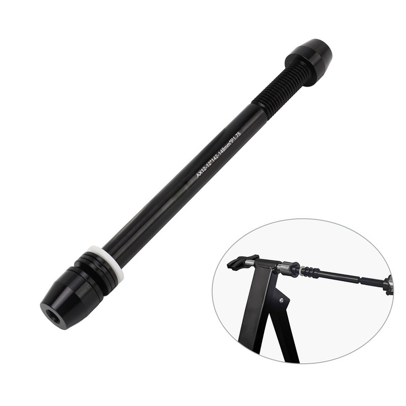 Bike Trainer Shaft Aluminum Alloy High Strength Bike Trainer Axle