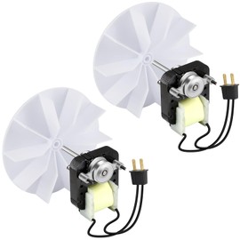 Hiorucet SM550 Universal Bathroom Fan Motor for Nutone 763RLN 2676F SM550 65100 C01575 676D 784A E498-1 EM550 F784A EM750 K111, C65878 Fan Motor 50CFM 3000RPM, 2 Pieces for Broan Replacement Parts