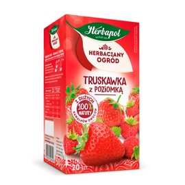 Strawberry & Wild Strawberry Tea Natural Pure And Refreshing Herbal Fruit Infusion Herbapol