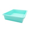 School Smart Sturdy Plastic Storage Tray, Multifunctional Design for Classroom,
