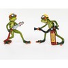 Sweet Fire Brigade Frog with Hose Decorative Figurine Decoration Decorative