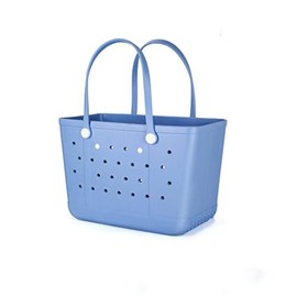 Dvopfa Beach Bag，Rubber Tote Bag ，Washable Tote for Boat Pool Sports Gym