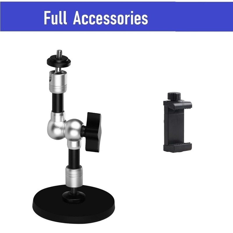 AYIZON Magnetic Camera Mount, 18cm Folding Mount Suction Cup Holder