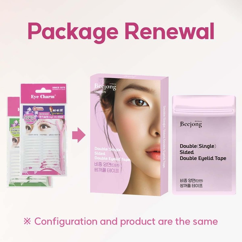Eye Charm Magic Slim Double Eyelid Tape – Invisible Adhesive