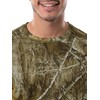 Realtree Men's Heavyweight Fleece Thermal Underwear Top, Edge