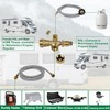 Extend A Stay RV Propane Kit, Propane Brass Tee 4