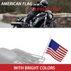 Motorcycle Flag 6x9 Motorcycle American Flag 6" x 9" Replacement