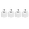 4PCS GU10 to MR16 Adapter Socket Heat Resistant Lamp Holder