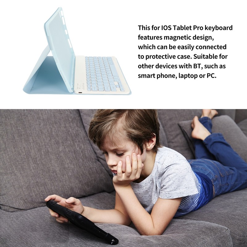 For IOS Tablet Pro Keyboard Magnetic Detachable Auto Sleep Pencil