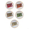 5 x Placemats Handmade Woven Washable Non-Slip Dining Table Mat