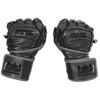 Elite Leather Gym Gloves with Built in 2" Wide Wrist