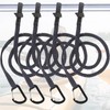 MOOCY Kayak Paddle Leash Kayak Rod Leash, 3-7 ft Stretchable