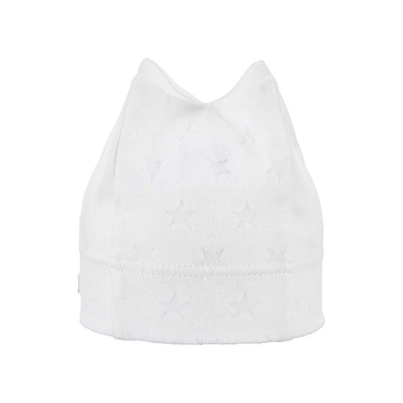 Sterntaler Baby Girls' Winter Hat, White