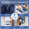 Potty training bed pad with tucks, mattress protector for 100%