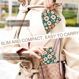 APHISON Womens Wallet RFID Wallet Women Slim Bifold Compact Small Wallet for Women with ID Credit Card Holder Zipper Coin Pocket Wallet