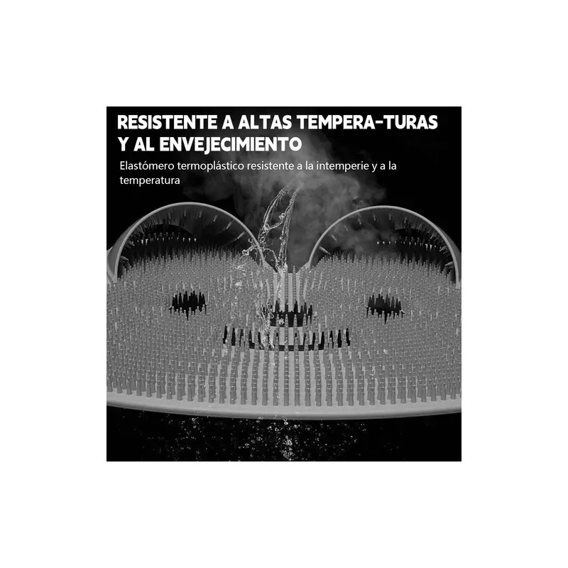 Alfombrilla De Masaje De Silicona Antideslizante Para Baño