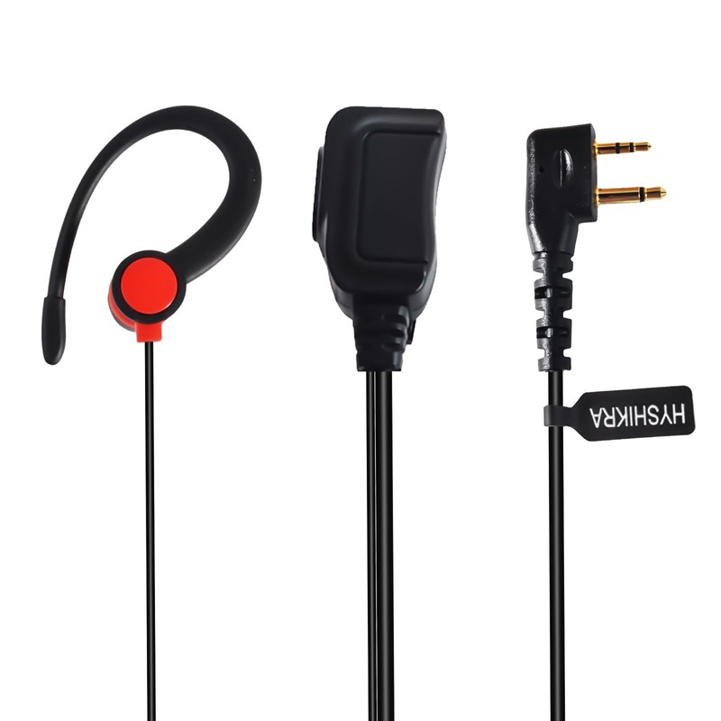 HYSHIKRA Lightweight Wireless Earbud, G Shape Safety Headset Compatible with