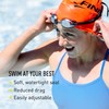 Finis Lightning - Gafas de natación (Adulto, Negro, Negro, Transparente,