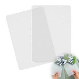Sinbana 2pcs Mahjong Tile Mixer Shufflers, PVC Premium Durable Mahjong Tile Mixers Cards Practical Shuffling Tool Gift Accessories for Friend Family Enthusiasts (Clear)