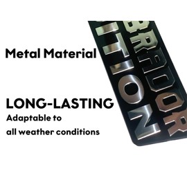 Dog Edition Car Badges, 3D Dog Car Badge Laser Cutting Car Emblem, Metal Car Exterior Emblems Badge,Cute Dogs Badge Rated Car Decals Bumper Stickers Decoration (Labrador)