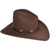Bailey Western Tombstone 2X Hat Pecan, 7 5/8
