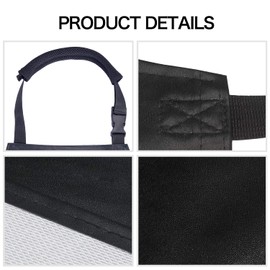 Homsolver 2 Pack Waterproof Rubber Vinyl Apron Chemical Resistant Work Apron with Adjustable Plastic Aprons Butcher for Dishwashing et
