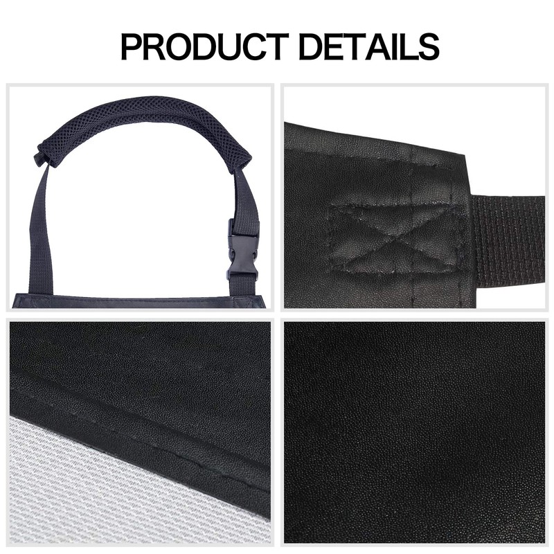 Homsolver 2 Pack Waterproof Rubber Vinyl Apron Chemical Resistant Work