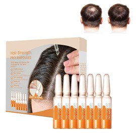 Tkekruh 7 x Hair Strengthening Ampoules 2 ml, Hair Growth Serum, Hair Growth Agent for Women and Men, Anti-Hair Loss, Serum for Thicker, Longer, Fuller and Healthier Hair, Hair Serum