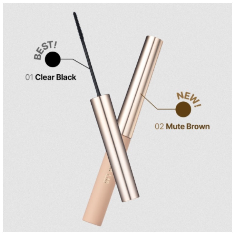 THE TOOL LAB Washable Serum Cara 4.5g, Color:01 Clear Black