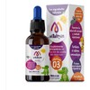 Vitamina D3 VITALMIN, Suplemento Alimenticio en Solución de Aceite de Coco, 180 Gotas por Frasco, 6 ml, Apoyo para el Sistema Inmunológico, Salud Ósea y Dental, Absorción Rápida y Fácil de Dosificar.