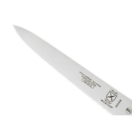 Mercer Culinary M23406 Millennia Utility with Wavy Edge, 6-Inch , Black