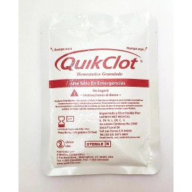 QuikClot Big Package 100g (3.5oz) Stops Bleeding Fast!