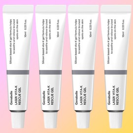 4 pieces Xenabelle Laser Vita K-Rescue Gel Bruise Cream Blue Calm / 4개 제나벨 레이저 비타 K-레스큐 겔 멍크림 블루캄