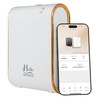 Hello Aromas Essential Oil Diffuser, Bluetooth Control, Black with Gold