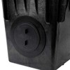 NDS 1206* 6-Inch Outlet Plug for Catch Basin Drain, seals