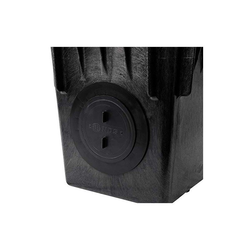 NDS 1206* 6-Inch Outlet Plug for Catch Basin Drain, seals