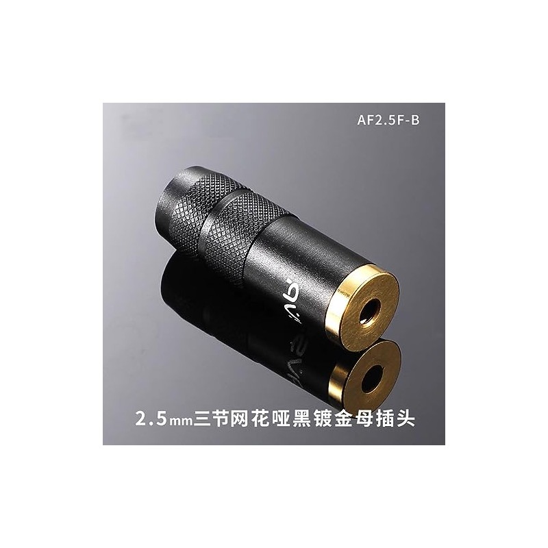 HangTon 2pack 2.5mm Female Jack Connector Cable Extension Adapter for