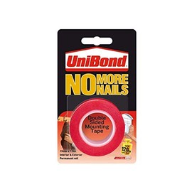 2X No More Nails Ultra Strong Roll Permanent 19mm x 1.5m [Pack of 1]