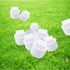 20 Pack 1/2 Inch PVC Pipe Male Thread Plug, PVC