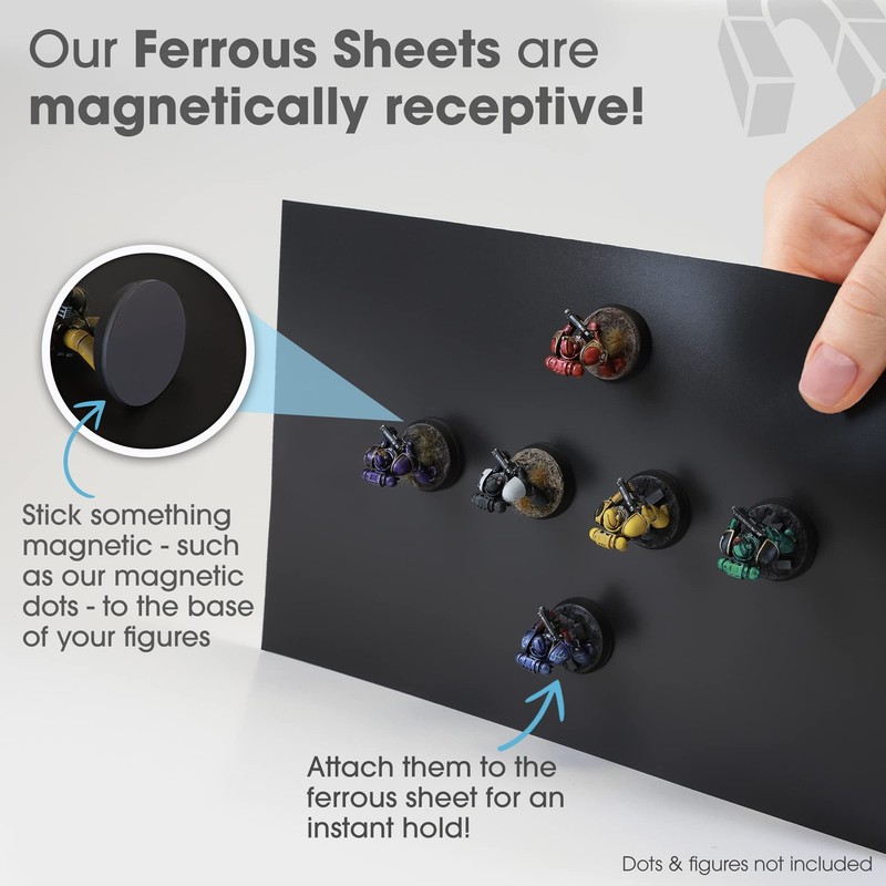 WarMag Rubber Steel Sheets | Soft Metal Sheet (Ferrous) for