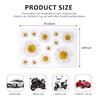 Wevdn Car Flower Decal, Funny Flower Graphics Waterproof Vinyl Decorative