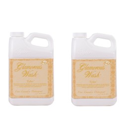 Elanze Designs Tyler Candle Company, Glam Wash, 16 Ounce, Fragrant, Scented, Luxury, Fine Laundry Detergent, Pack of 2, Tyler