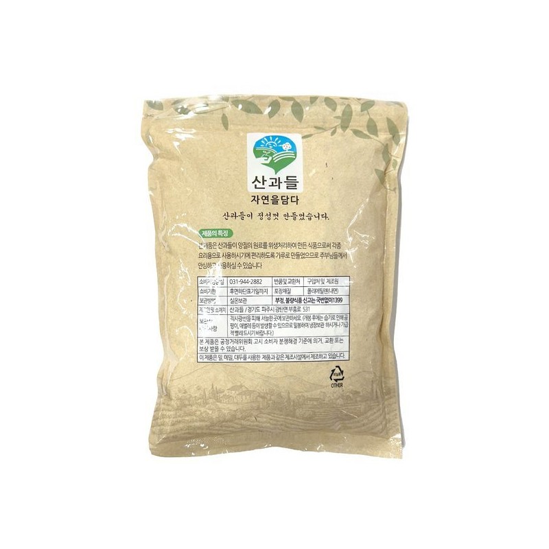 산과들 20 곡물 미숫가루 식사대용 선식 1kg 3개 Sanggeudeul 20