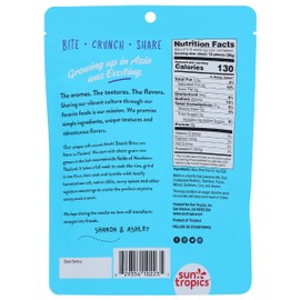 SUN TROPICS Sea Salt Mochi Snack Bites, 3.5 Ounce