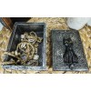 Fortune Telling Triple Moon Black Cat Wicca Tarot Cards Decorative