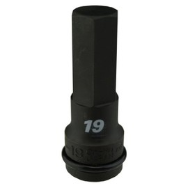 フラッシュツール インパクト用ヘキサゴンレンチ 4H-19 6角寸法:19×全長:78mm