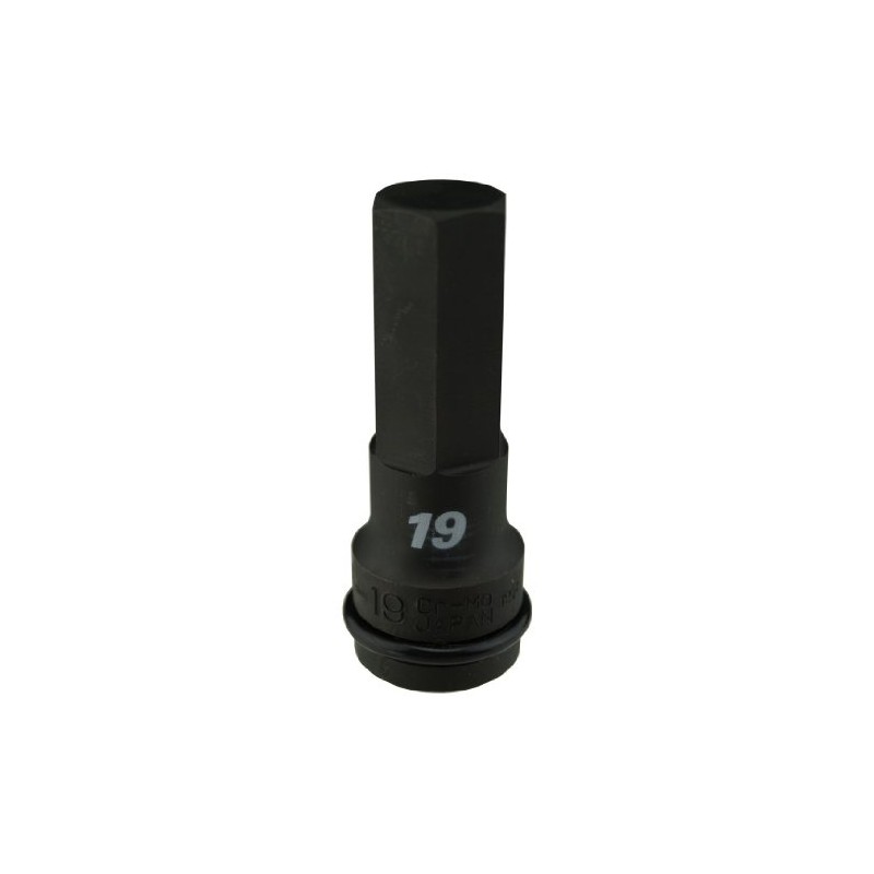 フラッシュツール インパクト用ヘキサゴンレンチ 4H-19 6角寸法:19×全長:78mm