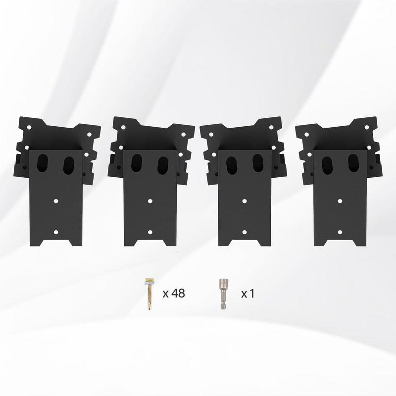 Toriexon Deer Blind Brackets, Outdoor 4 x 4 Platform Bracket,